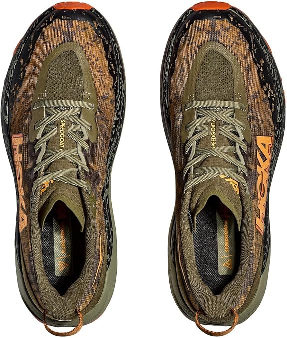 HOKA Antelope 6 Trail Running Shoes - Olive/Orange
