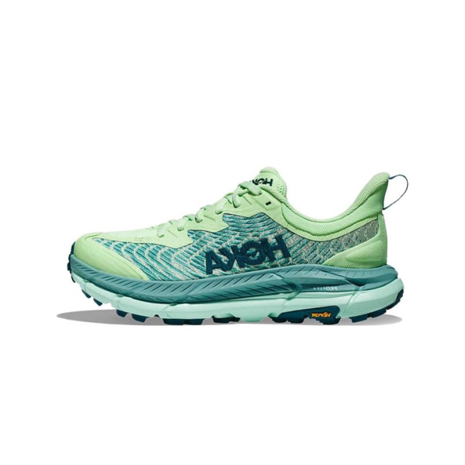 HOKA Mafate Speed 4 Trail Running Shoes - Mint/Teal