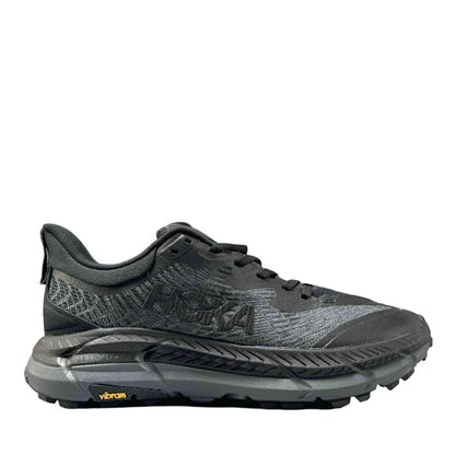 HOKA Mafate Speed 4 Trail Running Shoes - Black/Grey