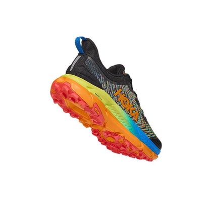 HOKA Mafate Speed 4 Trail Running Shoes - Black/Multicolor