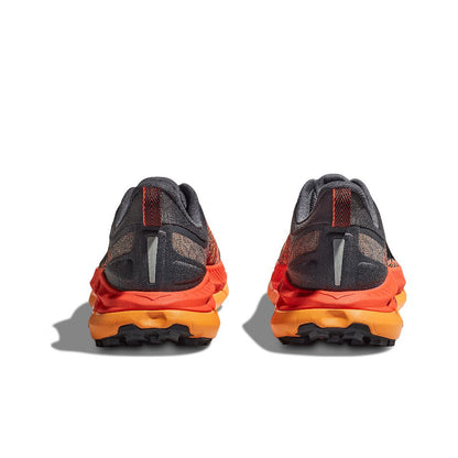 HOKA Mafate Speed 4 Trail Running Shoes - Black/Orange