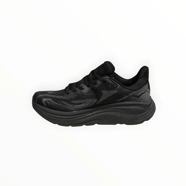 HOKA Clifton 10 Running Shoes - All Black