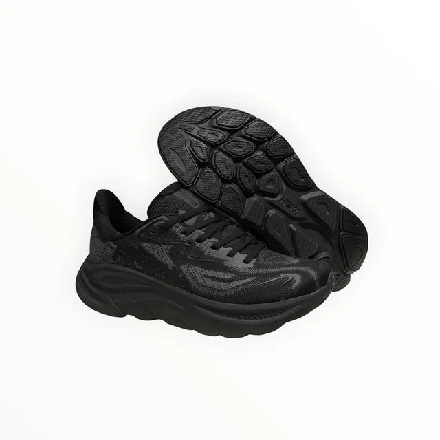 HOKA Clifton 10 Running Shoes - All Black